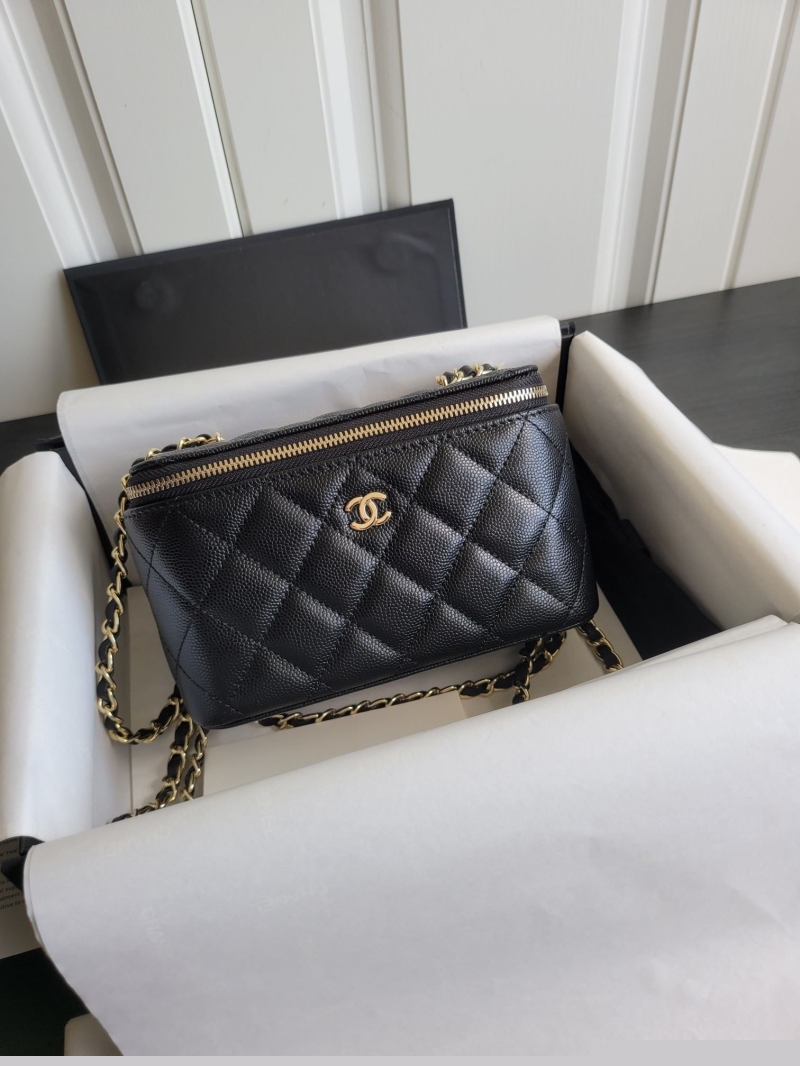 Ch*el cosmetic bags